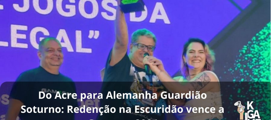 Guardião Soturno: Redenção na Escuridão vence na Gamecon 2024 e embarca rumo à Gamescom na Alemanha ao lado de A Clareira